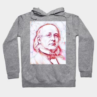 Horace Greeley Portrait | Horace Greeley Artwork Hoodie